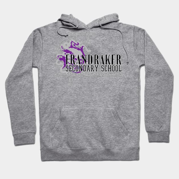 Frandraker Secondary School Logo - Light Shirt Hoodie by Frandraker School